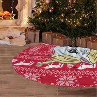 Lovely Unicorn Christmas Tree Skirt Xmas Holiday Patterns - Wonder Print Shop