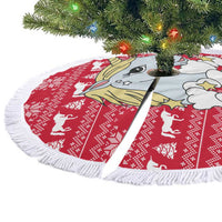 Lovely Unicorn Christmas Tree Skirt Xmas Holiday Patterns - Wonder Print Shop