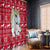 Lovely Unicorn Christmas Window Curtain Xmas Holiday Patterns - Wonder Print Shop