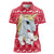 Lovely Unicorn Christmas Women Polo Shirt Xmas Holiday Patterns - Wonder Print Shop