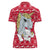 Lovely Unicorn Christmas Women Polo Shirt Xmas Holiday Patterns - Wonder Print Shop