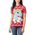 Lovely Unicorn Christmas Women Polo Shirt Xmas Holiday Patterns - Wonder Print Shop