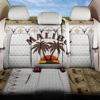 Malibu Christmas Back Car Seat Cover Xmas Holiday Patterns - Wonder Print Shop