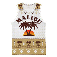 Malibu Christmas Basketball Jersey Xmas Holiday Patterns - Wonder Print Shop