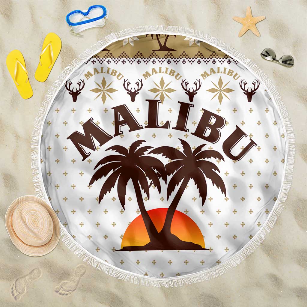 Malibu Christmas Beach Blanket Xmas Holiday Patterns - Wonder Print Shop
