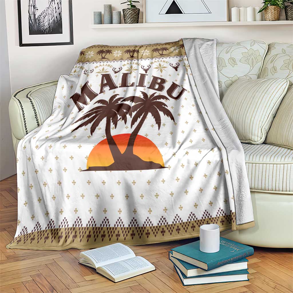 Malibu Christmas Blanket Xmas Holiday Patterns - Wonder Print Shop