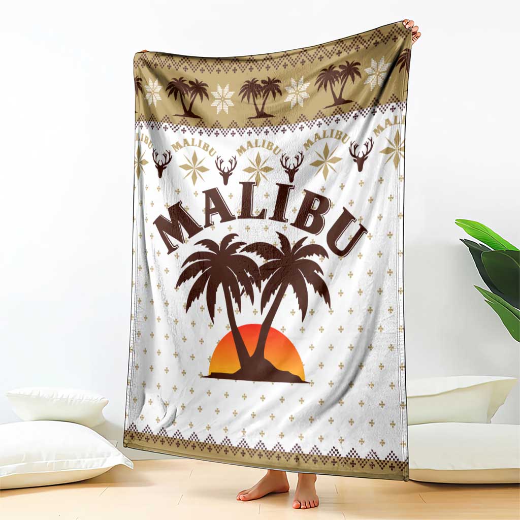 Malibu Christmas Blanket Xmas Holiday Patterns - Wonder Print Shop