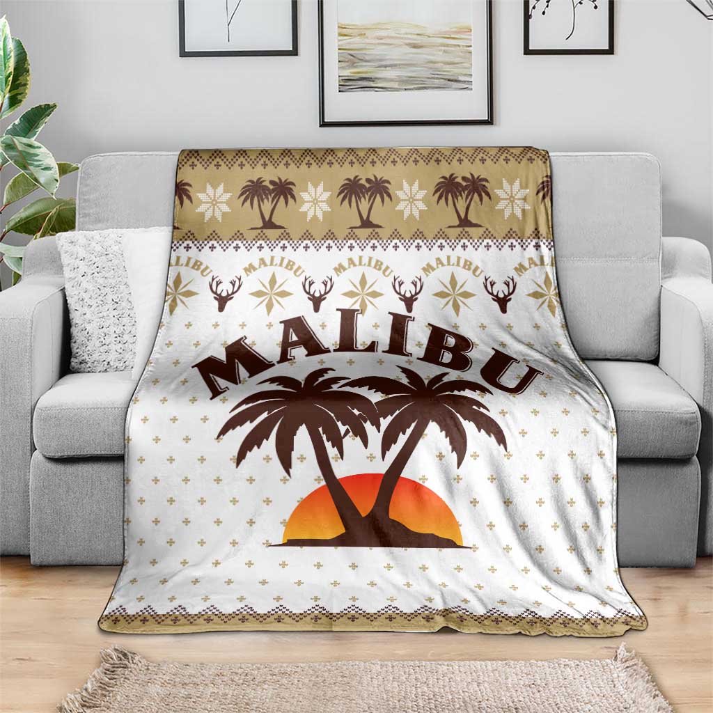 Malibu Christmas Blanket Xmas Holiday Patterns - Wonder Print Shop