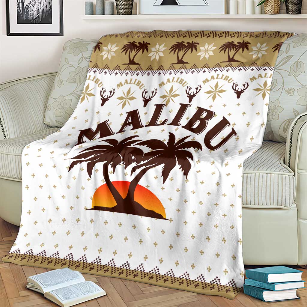 Malibu Christmas Blanket Xmas Holiday Patterns - Wonder Print Shop