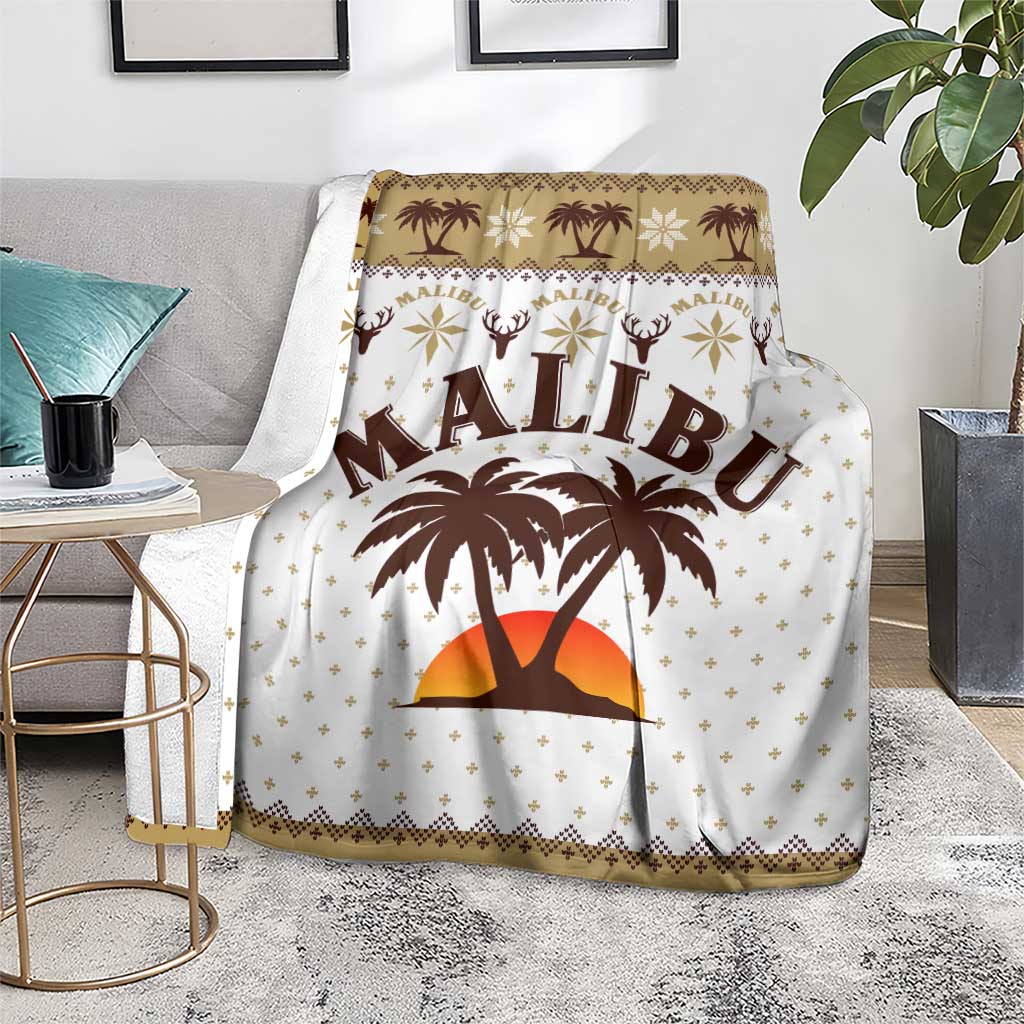 Malibu Christmas Blanket Xmas Holiday Patterns - Wonder Print Shop