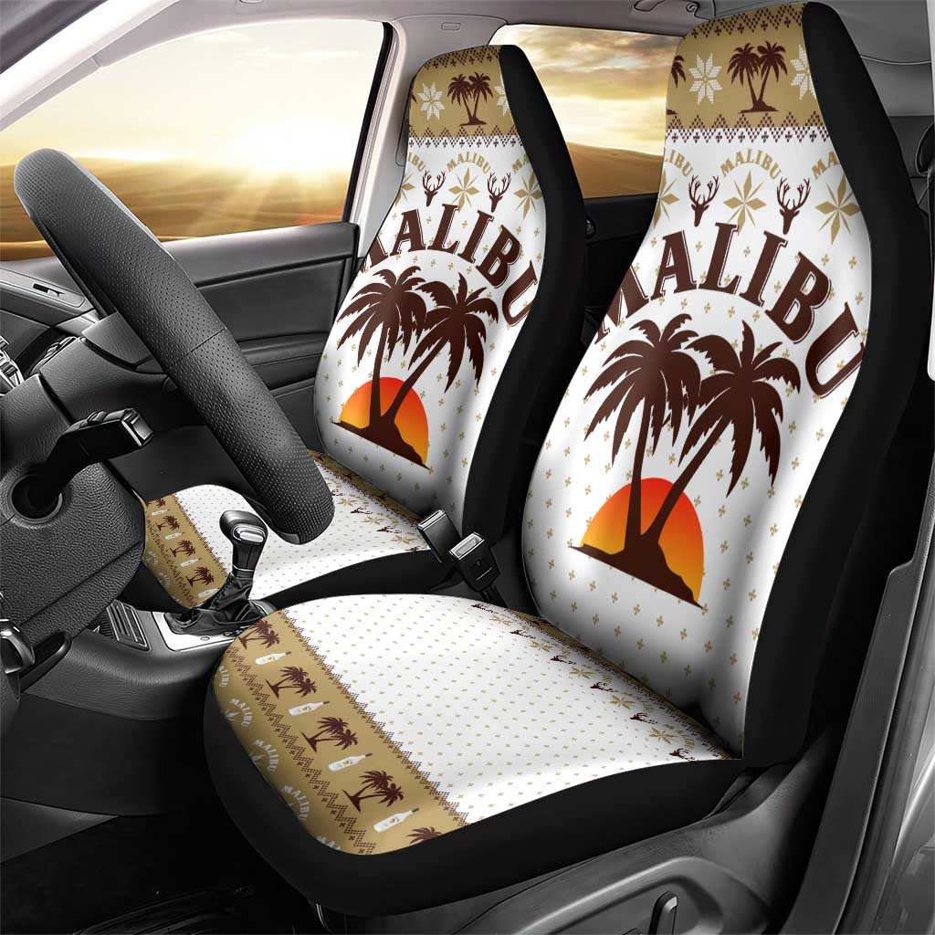 Malibu Christmas Car Seat Cover Xmas Holiday Patterns - Wonder Print Shop