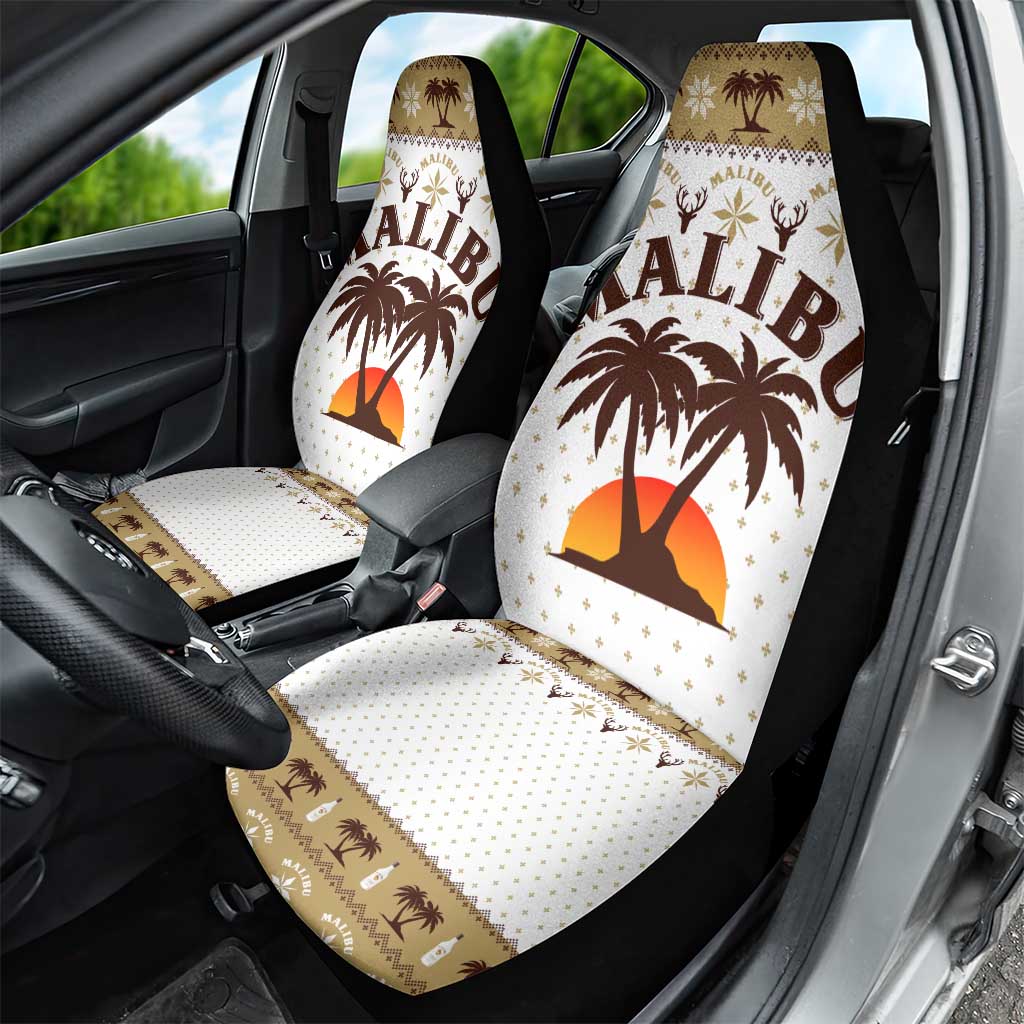 Malibu Christmas Car Seat Cover Xmas Holiday Patterns - Wonder Print Shop