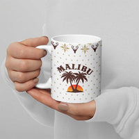Malibu Christmas Ceramic Mug Xmas Holiday Patterns - Wonder Print Shop