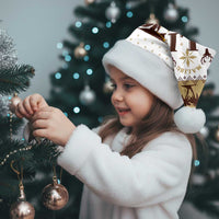 Malibu Christmas Santa Hat Xmas Holiday Patterns - Wonder Print Shop