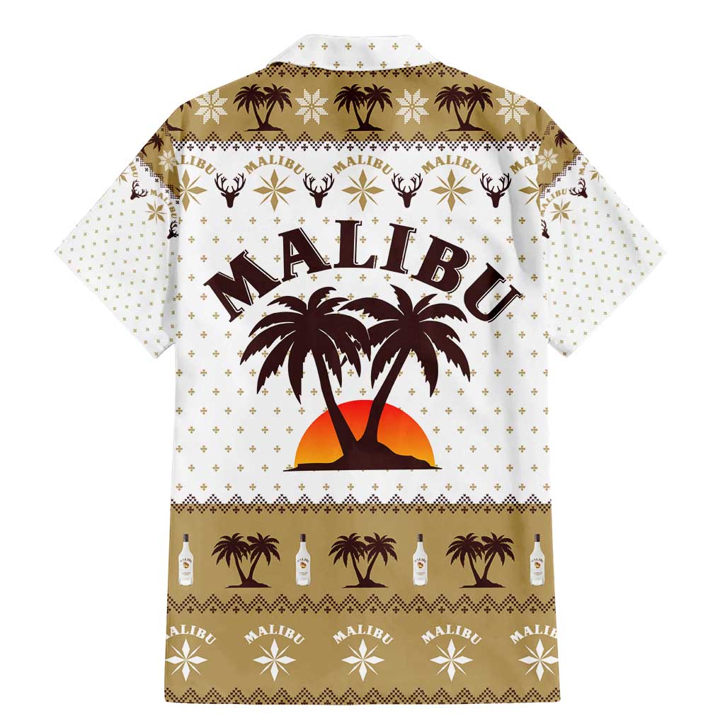 Malibu Christmas Family Matching Mermaid Dress and Hawaiian Shirt Xmas Holiday Patterns - Wonder Print Shop