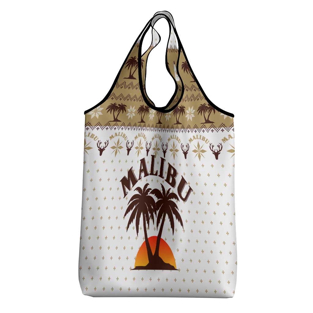Malibu Christmas Grocery Bag Xmas Holiday Patterns - Wonder Print Shop
