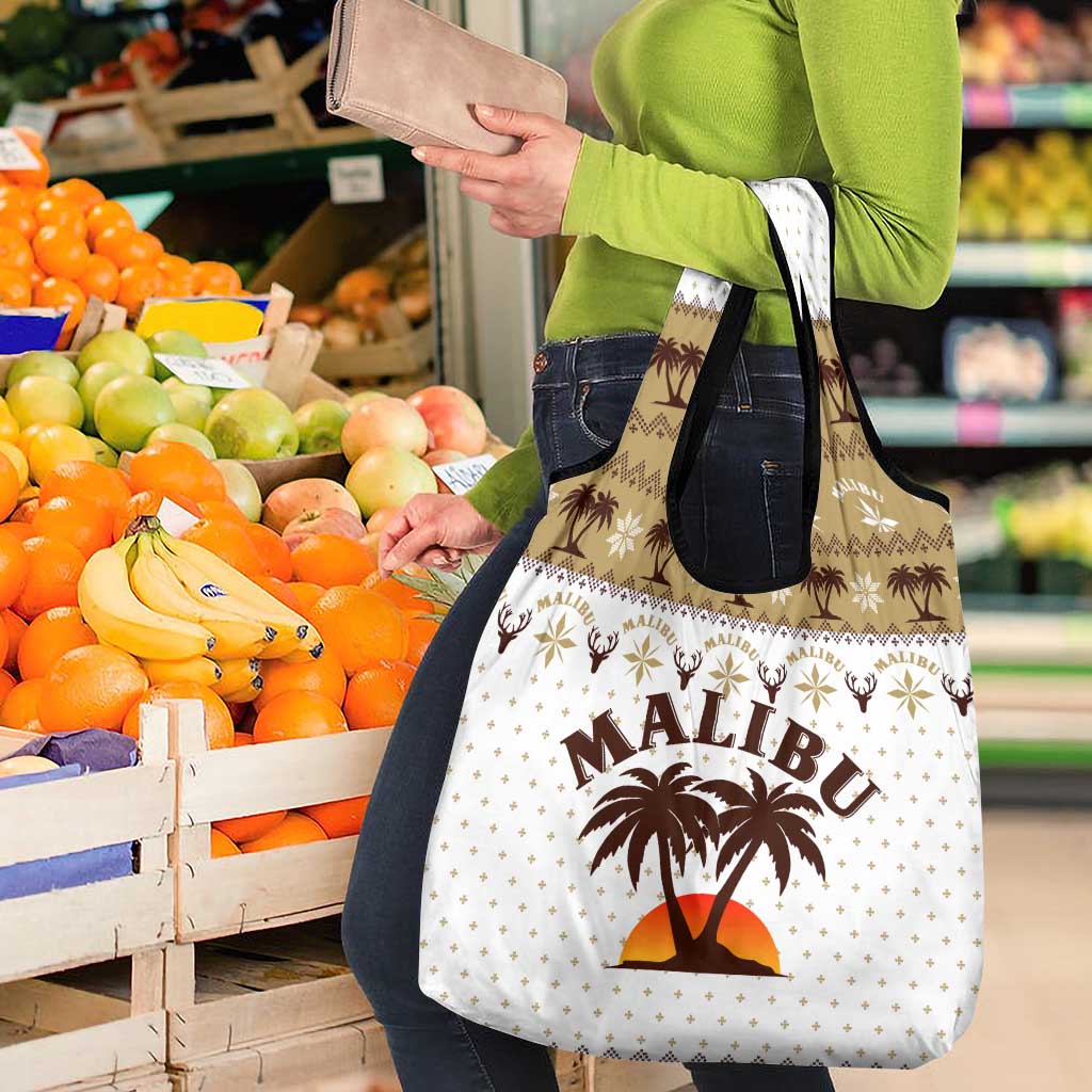 Malibu Christmas Grocery Bag Xmas Holiday Patterns - Wonder Print Shop