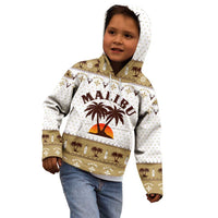 Malibu Christmas Kid Hoodie Xmas Holiday Patterns - Wonder Print Shop