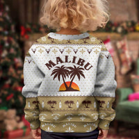 Malibu Christmas Kid Ugly Christmas Sweater Xmas Holiday Patterns - Wonder Print Shop