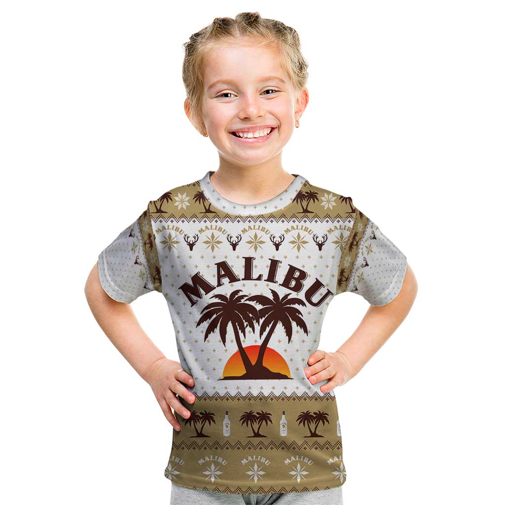 Malibu Christmas Kid T Shirt Xmas Holiday Patterns - Wonder Print Shop