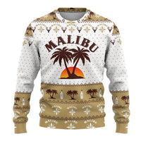 Malibu Christmas Ugly Christmas Sweater Xmas Holiday Patterns - Wonder Print Shop