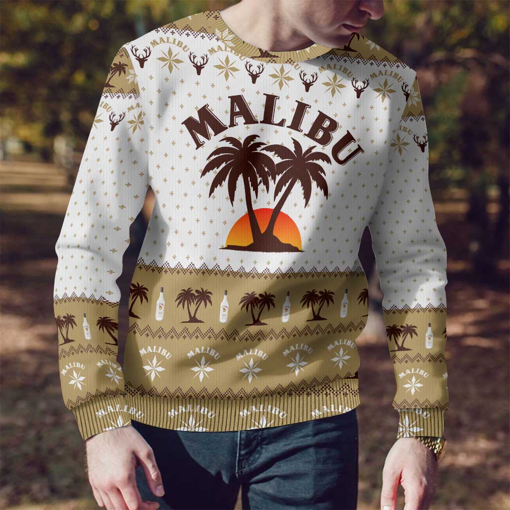 Malibu Christmas Ugly Christmas Sweater Xmas Holiday Patterns - Wonder Print Shop