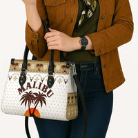Malibu Christmas Leather Bag Xmas Holiday Patterns - Wonder Print Shop
