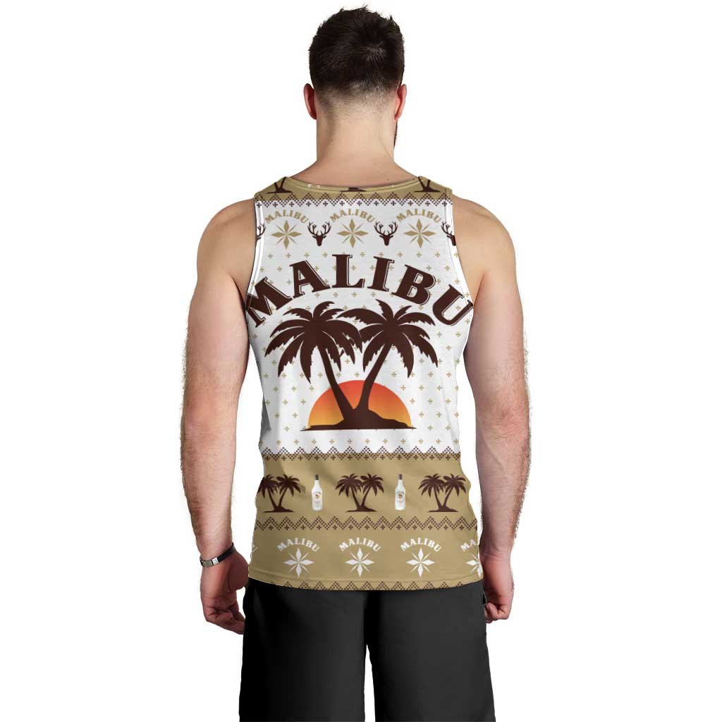 Malibu Christmas Men Tank Top Xmas Holiday Patterns - Wonder Print Shop