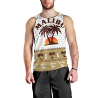 Malibu Christmas Men Tank Top Xmas Holiday Patterns - Wonder Print Shop