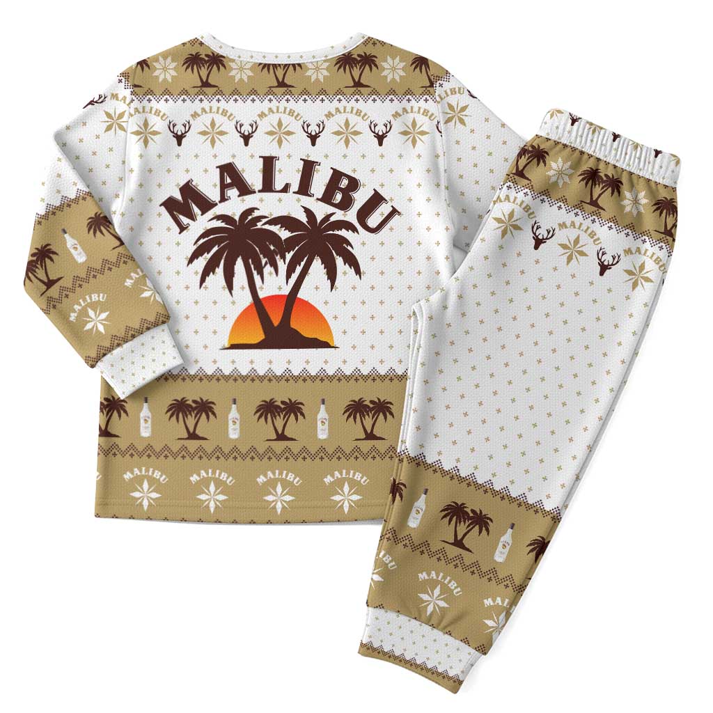 Malibu Christmas Pajama Set Xmas Holiday Patterns - Wonder Print Shop