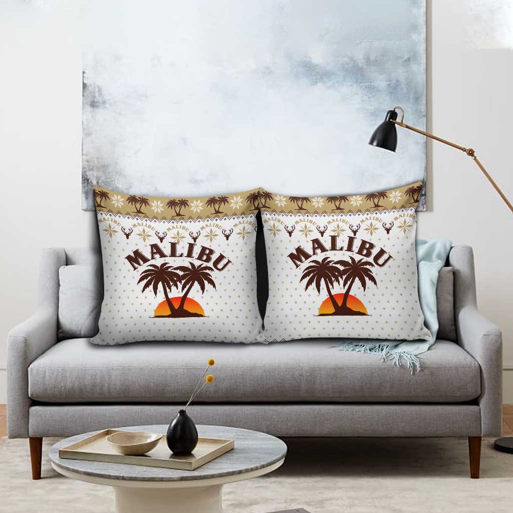 Malibu Christmas Pillow Cover Xmas Holiday Patterns - Wonder Print Shop