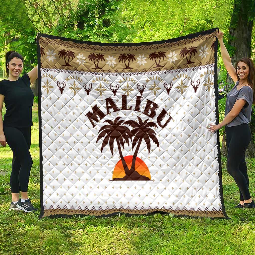 Malibu Christmas Quilt Xmas Holiday Patterns - Wonder Print Shop