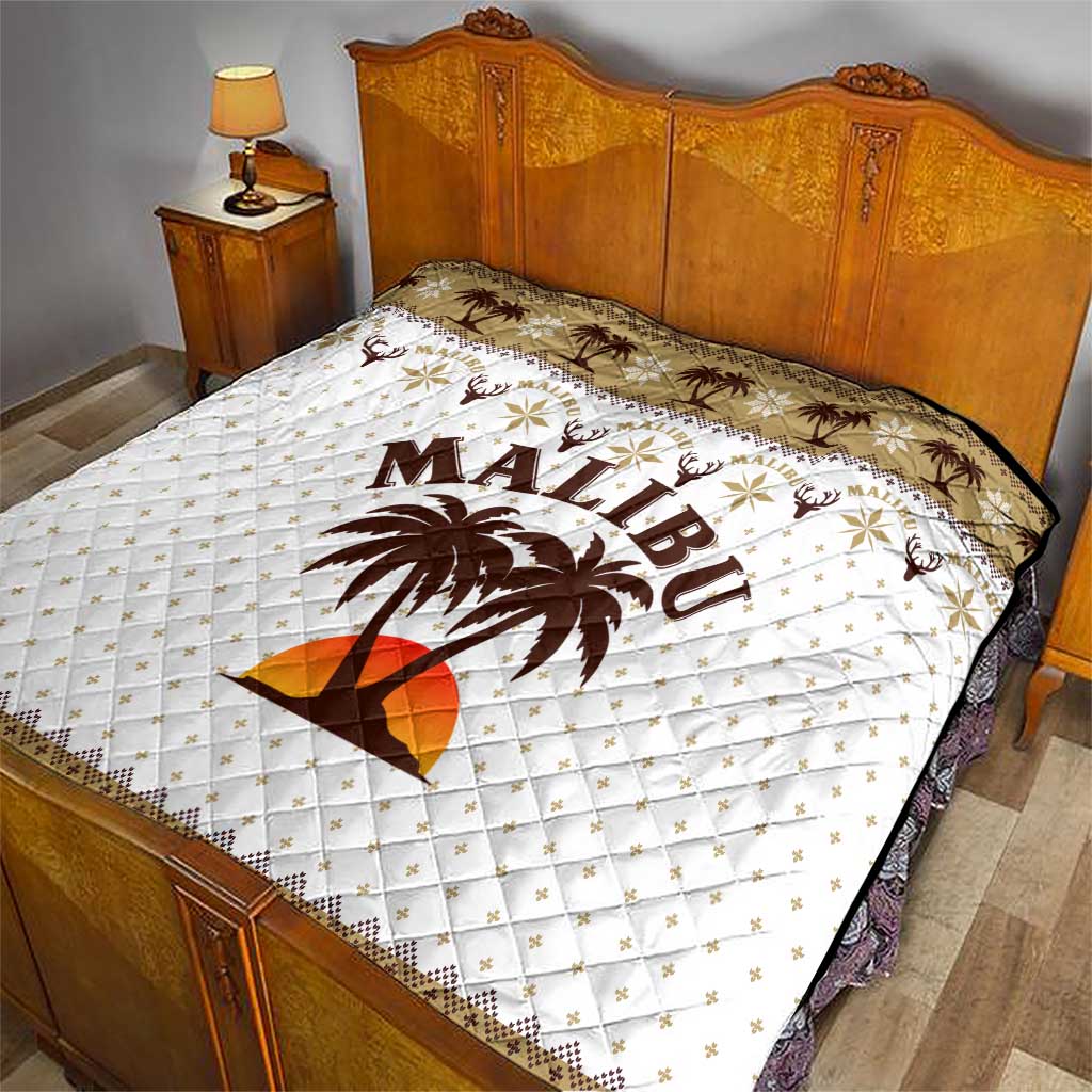 Malibu Christmas Quilt Xmas Holiday Patterns - Wonder Print Shop