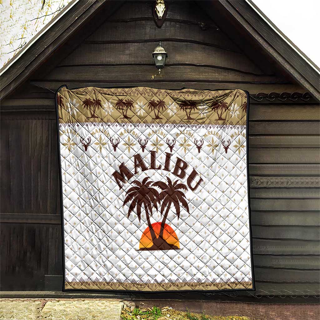 Malibu Christmas Quilt Xmas Holiday Patterns - Wonder Print Shop