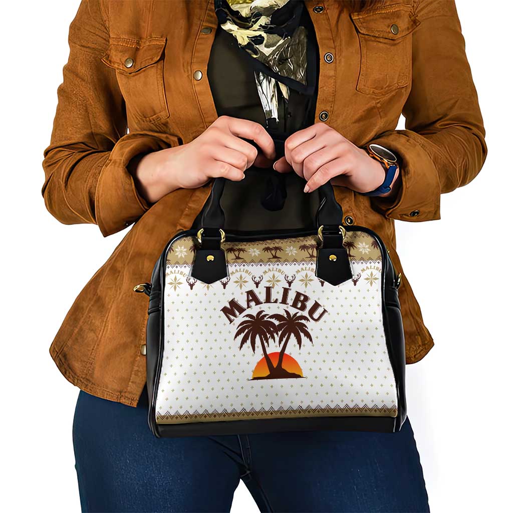 Malibu Christmas Shoulder Handbag Xmas Holiday Patterns - Wonder Print Shop