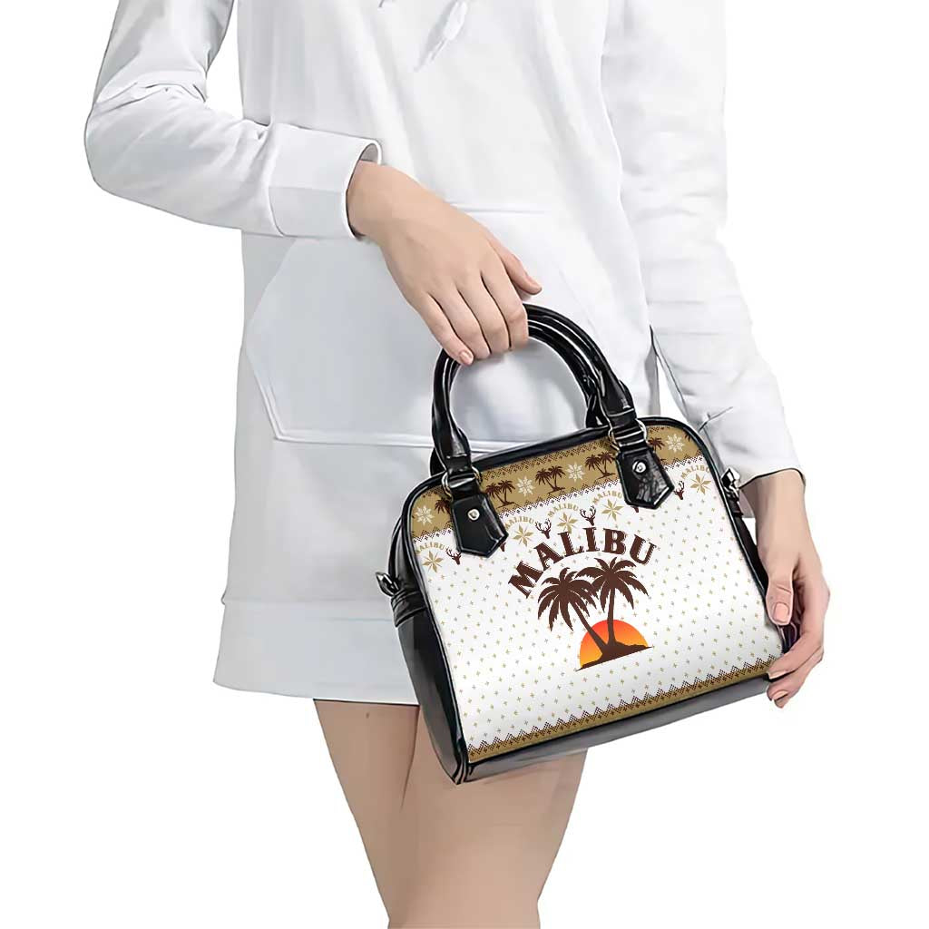 Malibu Christmas Shoulder Handbag Xmas Holiday Patterns - Wonder Print Shop