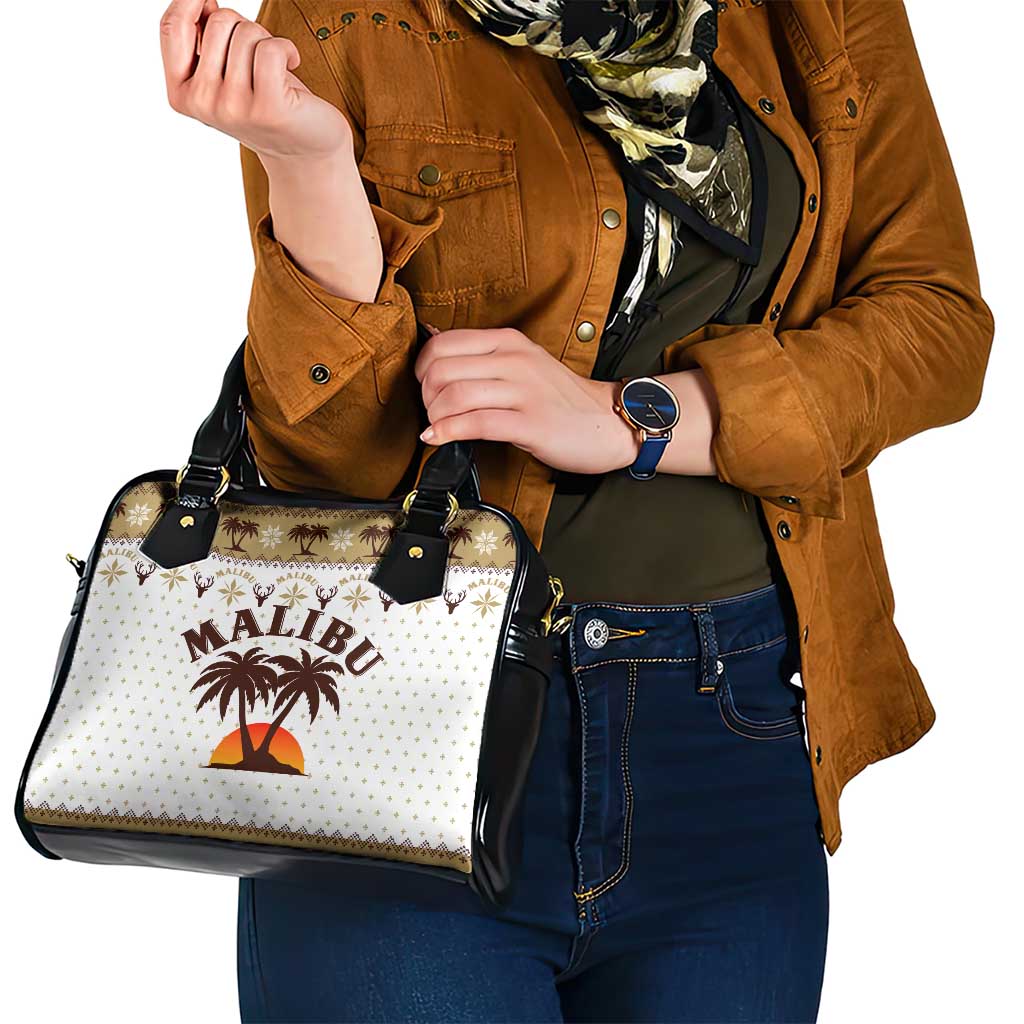 Malibu Christmas Shoulder Handbag Xmas Holiday Patterns - Wonder Print Shop