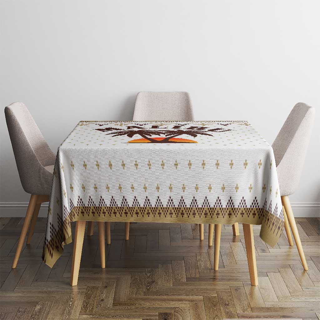 Malibu Christmas Tablecloth Xmas Holiday Patterns - Wonder Print Shop