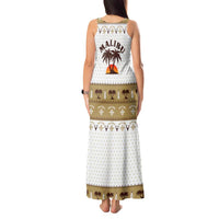 Malibu Christmas Tank Maxi Dress Xmas Holiday Patterns - Wonder Print Shop