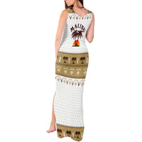Malibu Christmas Tank Maxi Dress Xmas Holiday Patterns - Wonder Print Shop