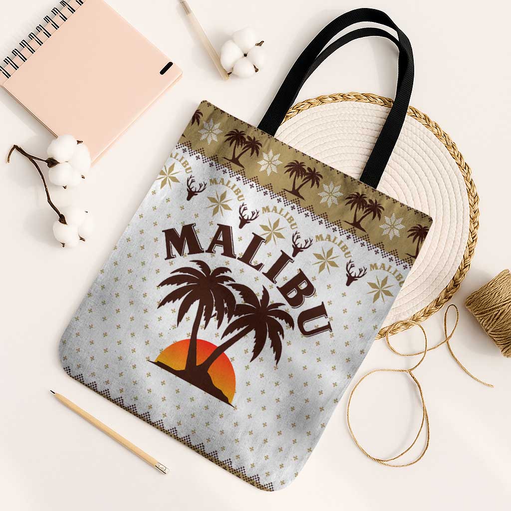 Malibu Christmas Tote Bag Xmas Holiday Patterns - Wonder Print Shop