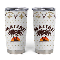 Malibu Christmas Tumbler Cup Xmas Holiday Patterns - Wonder Print Shop