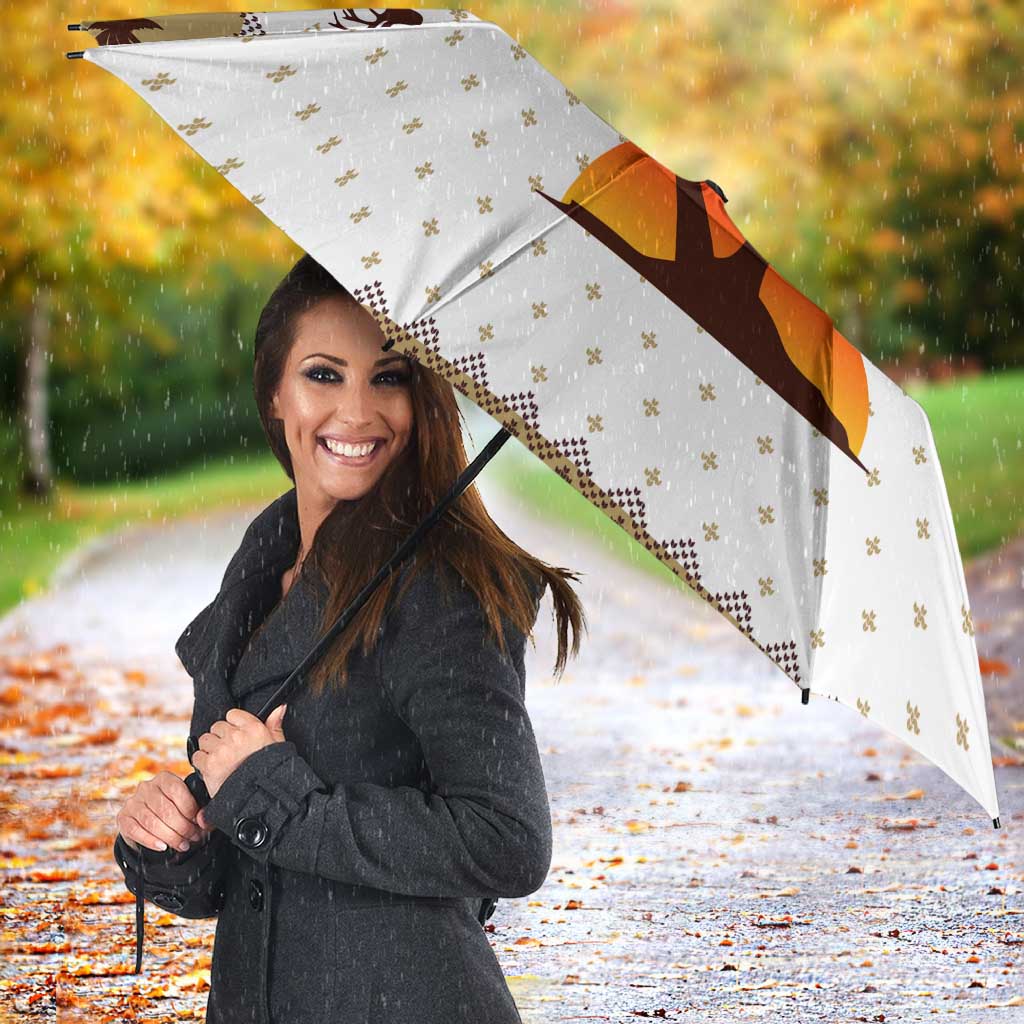 Malibu Christmas Umbrella Xmas Holiday Patterns - Wonder Print Shop