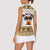 Malibu Christmas Women Sleeveless Polo Shirt Xmas Holiday Patterns - Wonder Print Shop