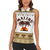 Malibu Christmas Women Sleeveless Polo Shirt Xmas Holiday Patterns - Wonder Print Shop