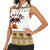 Malibu Christmas Women Sleeveless Polo Shirt Xmas Holiday Patterns - Wonder Print Shop