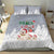 Maltese Peace Love Joy Christmas Bedding Set Xmas Holiday Patterns - Wonder Print Shop