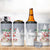 Maltese Peace Love Joy Christmas 4 in 1 Can Cooler Tumbler Xmas Holiday Patterns - Wonder Print Shop