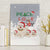 Maltese Peace Love Joy Christmas Canvas Wall Art Xmas Holiday Patterns - Wonder Print Shop
