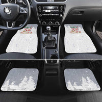 Maltese Peace Love Joy Christmas Car Mats Xmas Holiday Patterns - Wonder Print Shop